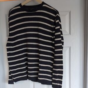 Striped Black and White Sweater